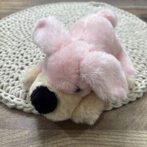 FAO Schwarz Penelope The Pink Pup Plush 7” Small Stuffed Animal